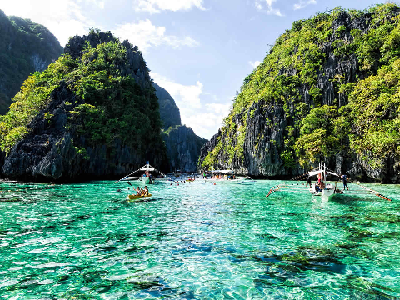L'archipel de Bacuit au Philippines